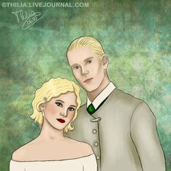 Astoria Greengrass and Draco Malfoy on Quality-HP-Fanart - DeviantArt