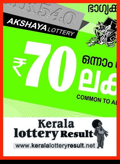 AKSHAYA Lottery Results- Kerala Lotteries 2024 ~ Live:> Kerala Lottery Results 04.07.2024 ...