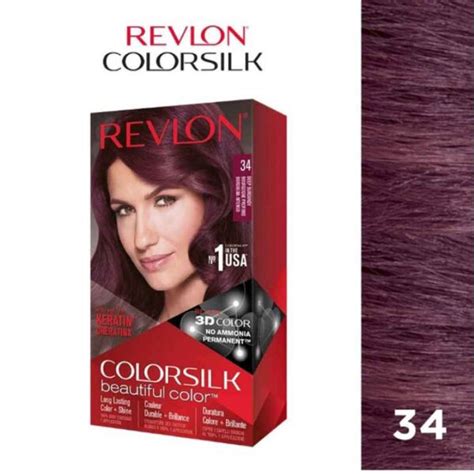 Revlon Colorsilk Beautiful Hair Color-34 Deep Burgundy