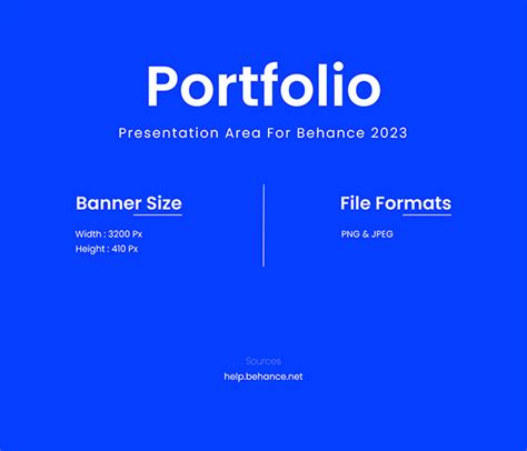 Behance Presentation Image Dimension 2023 :: Behance