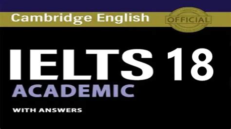 Cambridge IELTS 18 Book Review (Ebook + Audio) - IELTS Updates And ...