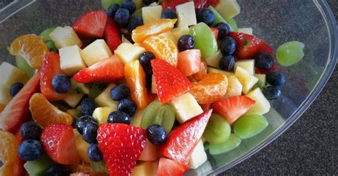 The Pursuit of Wellness: Big, Bright, Beautiful Fruit Salad