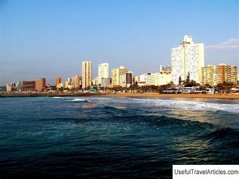 Golden Mile beach description and photos - South Africa: Durban ...