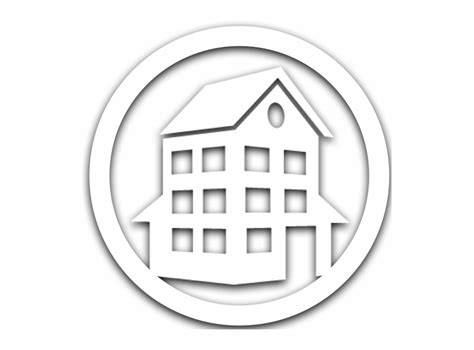 School Building Clipart Black And White