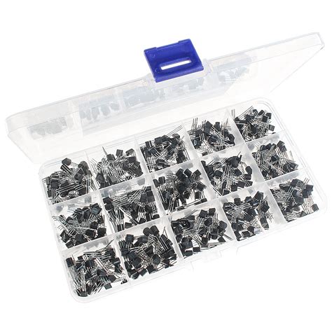 TO-92 Transistor Kit 600 Pieces :: Component Kits :: Hobby Electronics ...