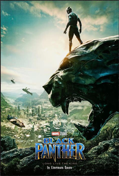 Black Panther Movie Poster 2018 1 Sheet (27x41)