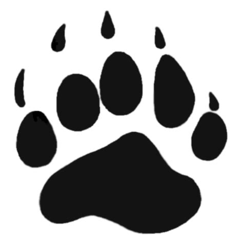 Bear Paw Prints Clip Art - ClipArt Best