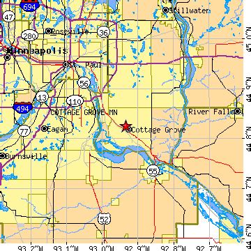 Cottage Grove, Minnesota (MN) ~ population data, races, housing & economy