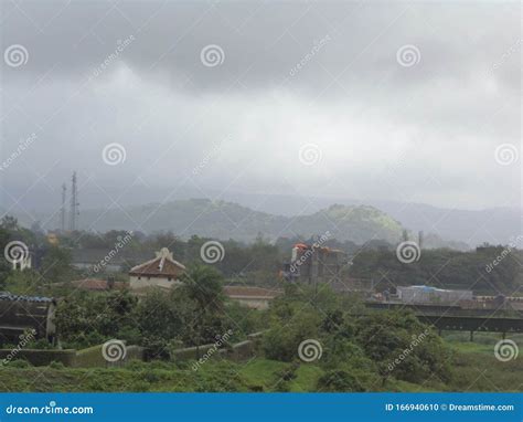 Hill Station View, in Lonavala India Editorial Image - Image of ...