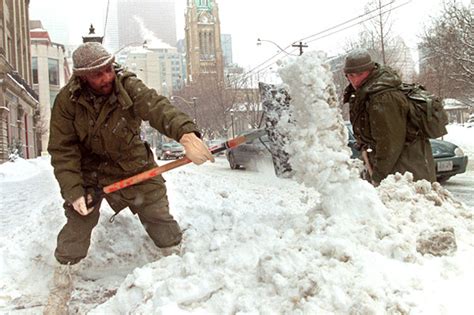 A look back at the Toronto snowstorm of 1999