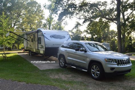 Towing a Camper with a Jeep - My Big Fat Happy Life