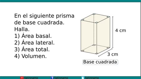 Conoce los prismas de base cuadrada: guía completa y ejemplos