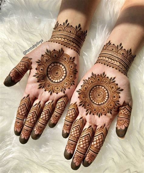 70 Easy and Easy Mehndi Forms for Beginners with Images | Henna tattoo ...