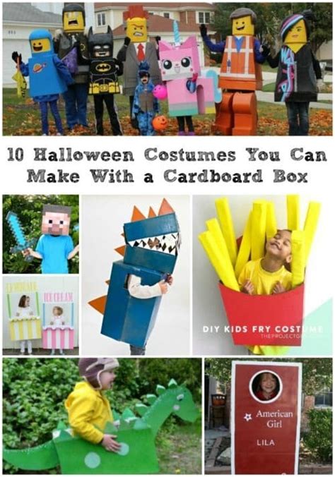 10 Halloween Costumes You Can Make With a Cardboard Box - Today’s Mama ...