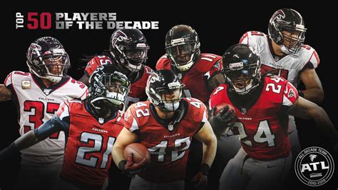 The Top 50 Atlanta Falcons players of the decade