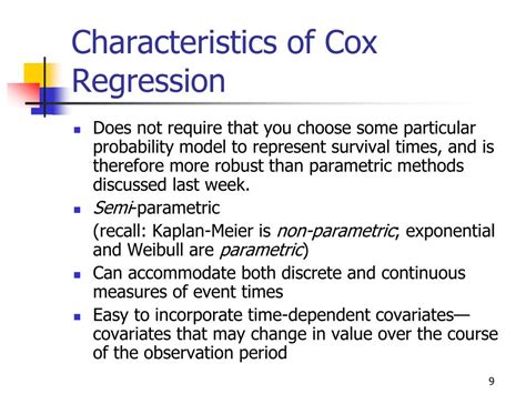 PPT - Introduction to Cox Regression PowerPoint Presentation, free ...