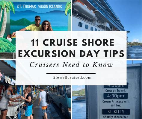 11 Cruise Shore Excursion Day Tips (Cruisers need to know) | Cruise, Shore excursions, Cruise ...