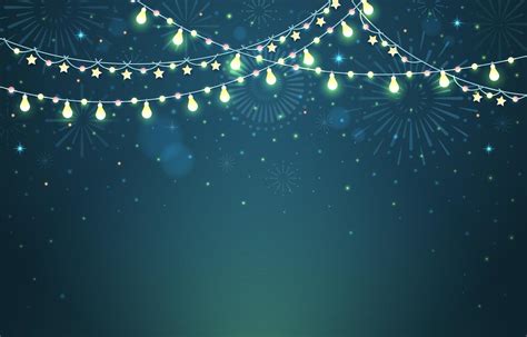 New Year Bright and Glowing Lights Background 1437069 Vector Art at Vecteezy