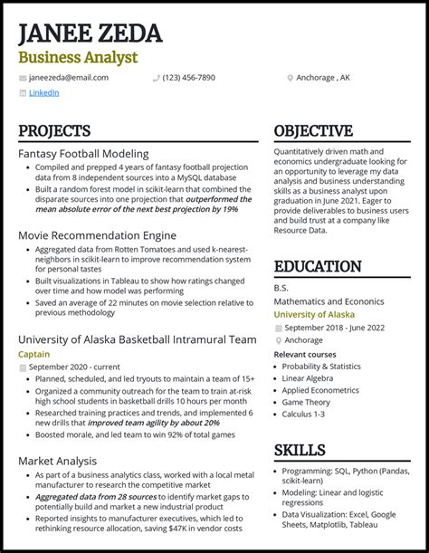 3 College Student No Experience Resume Examples in 2023