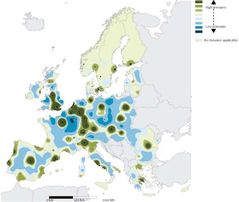 1 High-pressure and low-pressure areas in Europe | Download Scientific Diagram