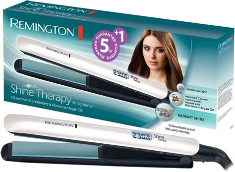 Remington Shine Therapy Advanced Ceramic Hair Straighteners - S8500 ...