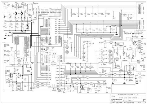 Atari 2600 Junior Motherboard