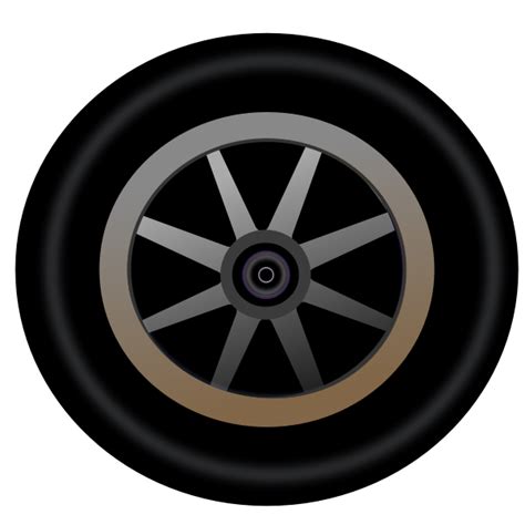 Vector image of wheel | Free SVG