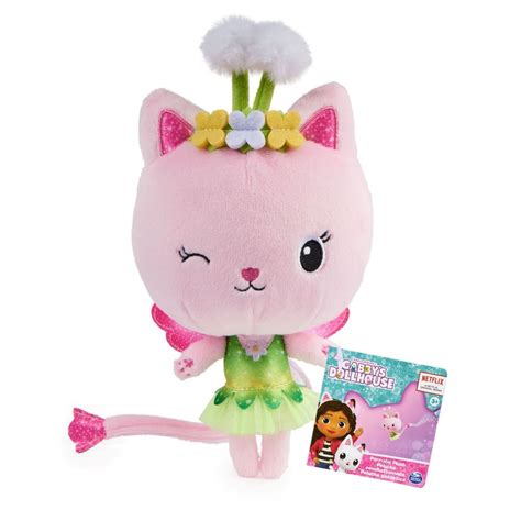 Gabby's Dollhouse Kitty Fairy Purr-ific Plush