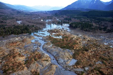 New Photos Show Different Angles on Mudslide Destruction