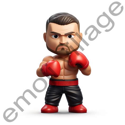 Boxing Emoji Bundle 4 PSD and 4 PNG Files Digital Download - Etsy