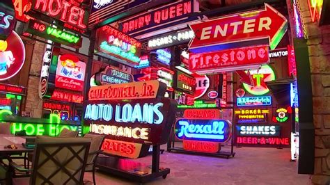 Check Out Arlington Man’s Massive Neon Sign Collection – NBC 5 Dallas ...