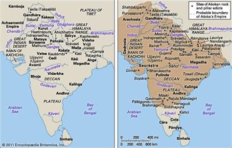 Mauryan empire | Definition, Map, Achievements, & Facts | Britannica.com