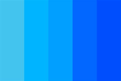 Bluey Blueness Color Palette