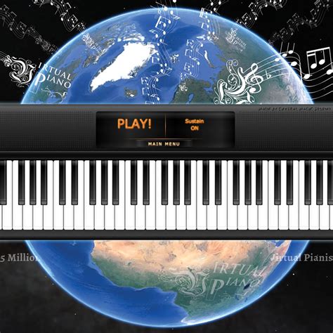 Online piano app, Virtual Piano