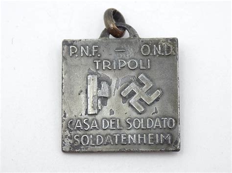 Italian 1940 Italo Balbo Libya Italian-German Solidarity Medal - Damn Yankee Militaria Sales