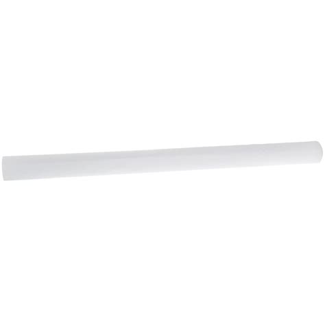 Table Mate White Plastic Disposable Table Cover - 40"W x 150 Foot Roll