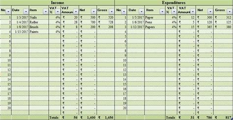 Download Cash Book With VAT Excel Template - ExcelDataPro