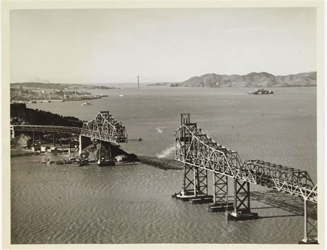 Rare photos showing the Bay Bridge under construction up for sale