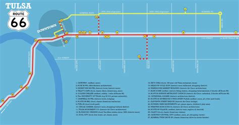 Route 66 attractions map DRAFT-4 - The Frontier