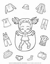 Clothes Coloring Pages Worksheets Preschool Worksheet Kids Pre  sketch template