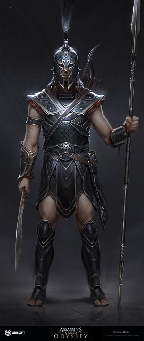 ArtStation - Achilles, Gabriel Blain Troy Achilles, Fantasy Character ...