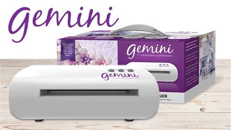 Hobbycraft: NEW! Gemini Die Cutting Machine | Milled