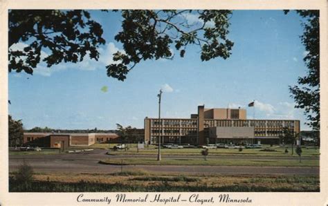 Community Memorial Hospital Cloquet, MN Postcard