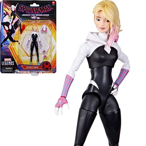 Spider-Man Across The Spider-Verse Marvel Legends Spider-Gwen 6-Inch ...