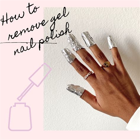 How to Remove Gel Nail Polish at Home in 3 Easy Steps - Le Fab Chic