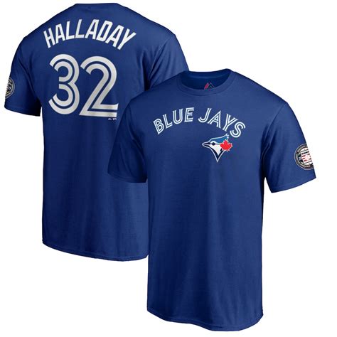 Men's Toronto Blue Jays Roy Halladay Fanatics Branded Royal 2019 Hall ...