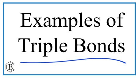 Examples of Triple Covalent Bonds - YouTube