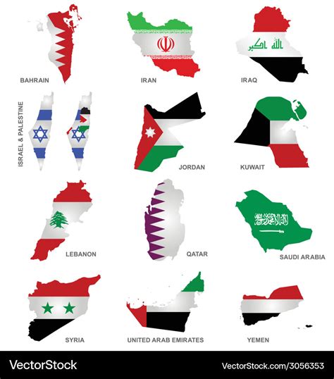 All Gcc Countries Flags - About Flag Collections