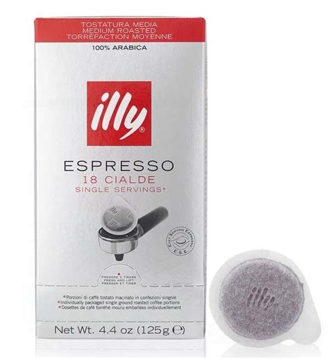 Illy Espresso Pods - Medium Roast - Box of 18