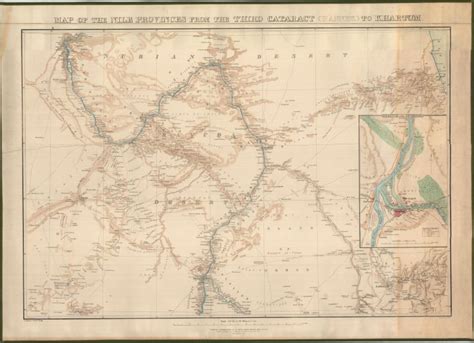 SUDAN / EGYPT – MAHDIST WAR - PAIR OF MAPS: - Daša Pahor